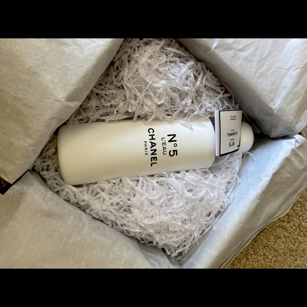 Chanel No5 water bottle.  LIMITED RELEASE 💞